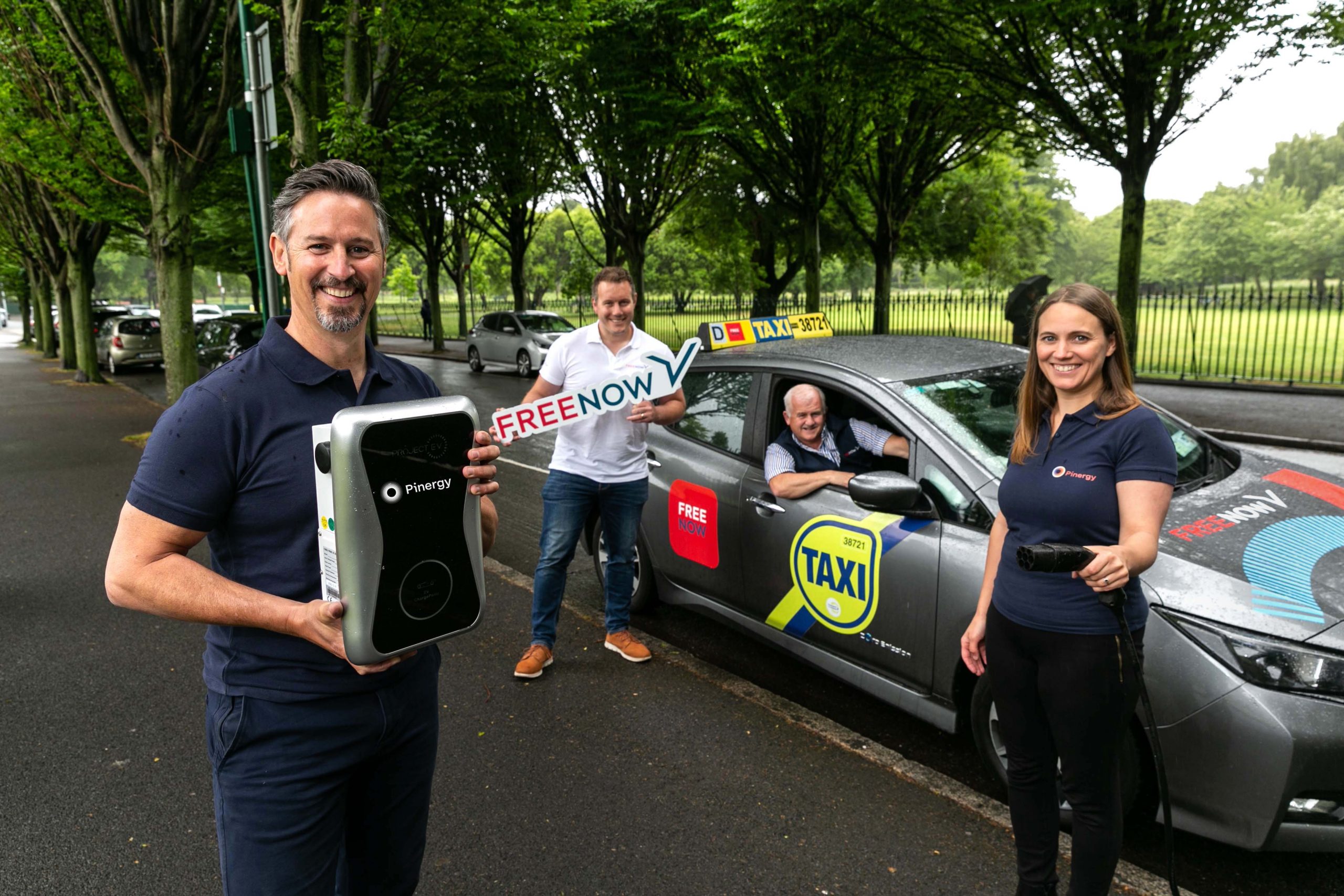 Pinergy partners with Free Now in drive to help facilitate more electric rides by 2030