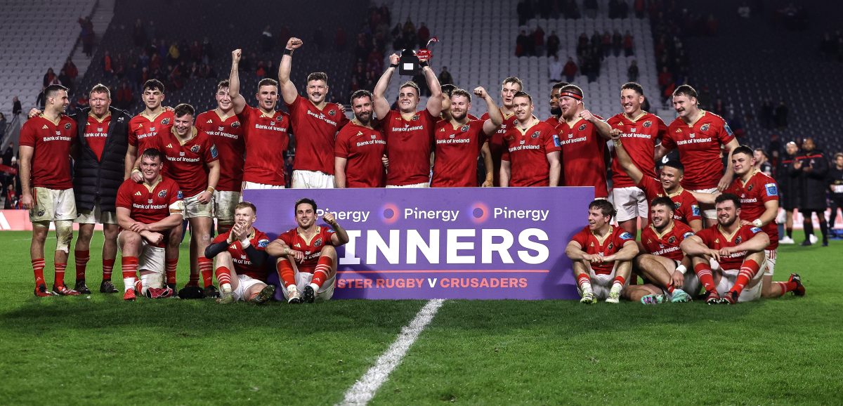 Munster v Crusaders Fixture Generated €5.6 Million with €2.9 Million Generated Locally for Cork City